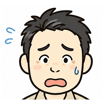 慌てる佐藤ソウイチさん