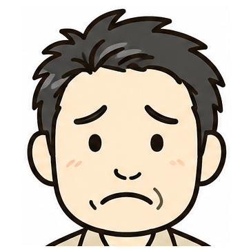 沈んだ表情の佐藤ソウイチさん